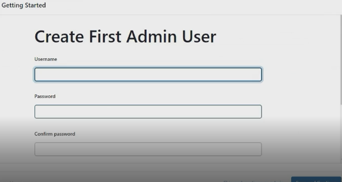 Create First Admin User in Jenkins