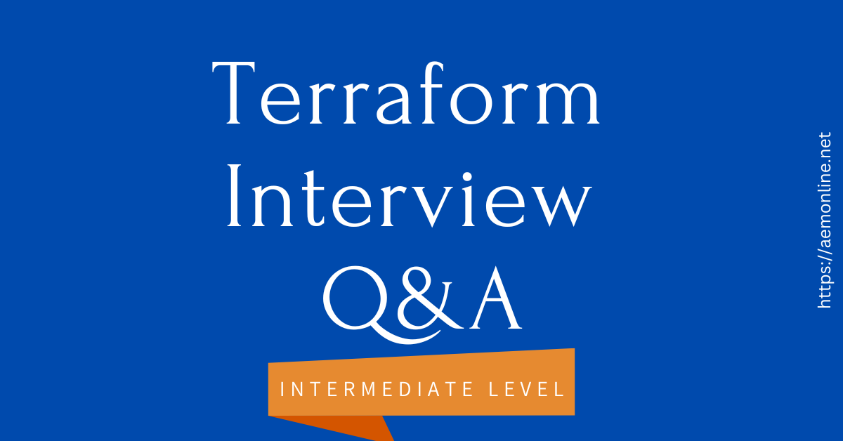 Terraform Interview Questions and Answers